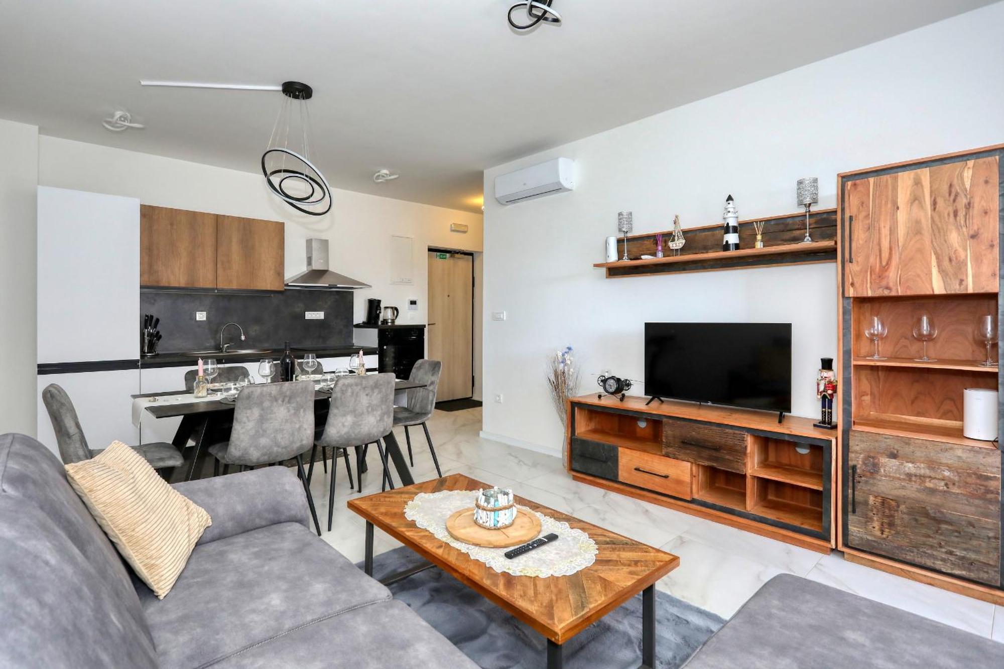 Apartment Relex With Pool & Jacuzzi Privlaka  Luaran gambar